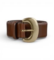 bash para mujer 2e26brad cinturon brad de piel marron 95cm casual