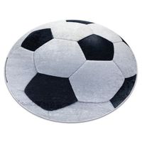 alfombra lavable bambino 2139 circulo - futbol para ninos antidesliza circulo 160 cm