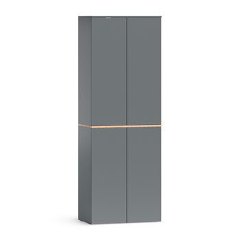 Armario Alto Viktor 68 X 188.6 Cm Con 6 Compartimentos Cerrados Vicco