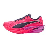 zapatillas puma deviate nitro elite 4 hyrox rosa negro ss26 talla 445 - eur