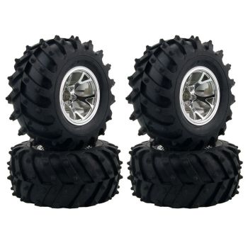 Ruedas de plástico de 4Pcs / Per Austar para neumáticos de ruedas para coches RC Crawler HSP HPI 1/10 Piezas de coche