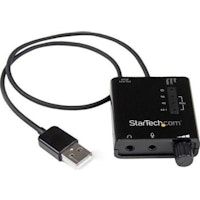 startechcom tarjeta de sonido estereo usb externa