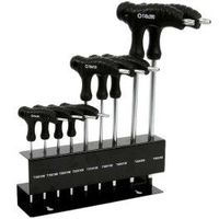 msc juego llaves torx t10t15t20t25t27t30t40t50 acero