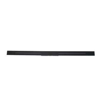 Marsden - aplique de pared de metal, color negro, 100 cm