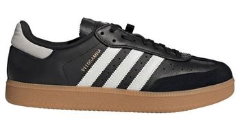 Zapatillas de ciclismo adidas velosamba leather negro blanco unisex
