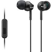 sony mdr-ex110apb headphones - black black