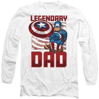 marvel tops y camisetas legendary dad para mujer