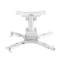 kimex soporte de techo para proyectores altura 25cm blanco
