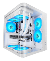 caja atx semitorre mars gaming mccurv blanco cristal templado continuo gpu max 334mm 1x35 2x25
