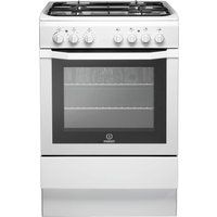 indesit i6gg1w 60 cm gas cooker - white white