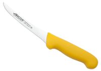 cuchillo deshuesador acero inoxidable nitrum de 140 mm mango amarillo