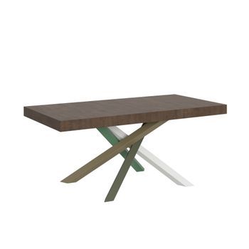 Mesa Extensible 90x200/460 Cm Volantis Nogal Estructura Multicolor 4/a