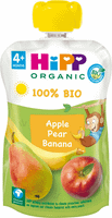 hipp pouches de manzana pera y platano 4m bio 100 gr