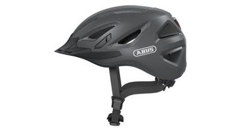 Casco urban abus urban i 3 0 titanio   negro
