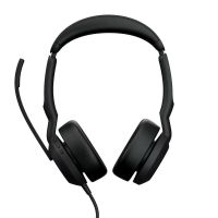 auriculares jabra evolve2 50 con cable usb-cusb-a cancelacion activa de ruido microfono retractil negro