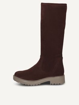 CAPRICE Boots, brown, made of Textiles without heel, Size 37