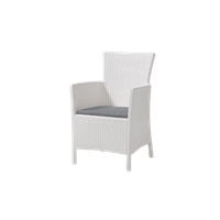 keter sillon jardin  exterior terraza resina iowa blanco anxpxal cm 62x60x89