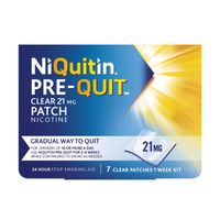 niquitin pre-quit 21mg patches