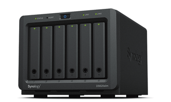DS620SLIM 6BAY 2.5IN 2.0GHZ DC 2X GBE 2X USB 3.0 2GB DDR 3L