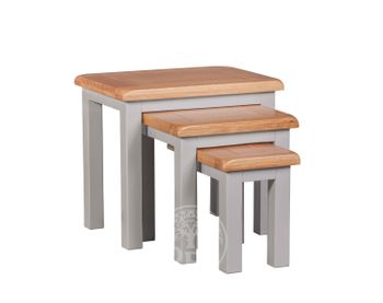 Devonshire Diamond Painted Nest of Tables