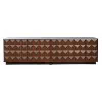 mueble tv mdf 1612x40x455 4190 rombos negro