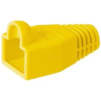 goobay protector conector rj45 amarillo pack 10 unidades