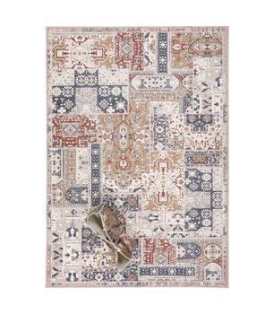 Vintage Patchwork - Alfombra fina lavable antideslizante - Exterior/Interior