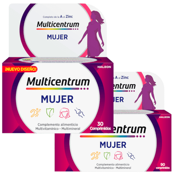 Multicentrum Mujer 90 + 30 Comprimidos