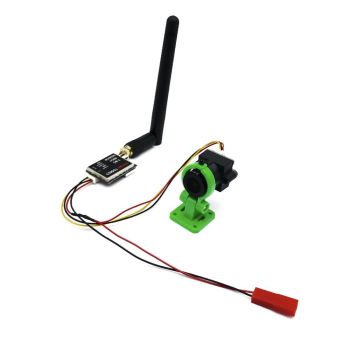 EWRF TS5823 Transmisor FPV AIO VTX de 5.8GHz 40CH 600 mW con cámara COMS 1000TVL de 120 grados para drones RC