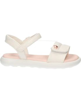 de GEOX J55MSD 000BC J SANDAL PUFFYPOP LT IVORY C1058