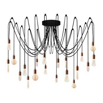 Lámpara De Techo Kabluni-mr-920 Cobre Hierro 246x246x102 Cm