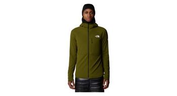 The north face chaqueta con capucha forro polar  p  strong  summit series  strong   p verde hombre
