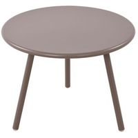 mesa de salon minot plastico gris topo o 60 cm clp