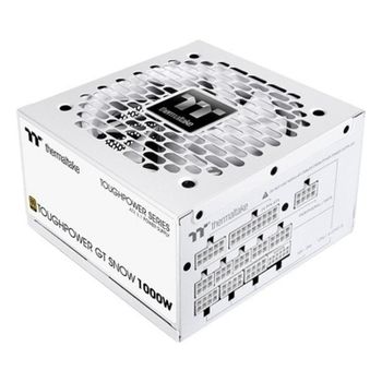 Fuente de Alimentación Thermaltake Toughpower GT Snow 1000W 80 PLUS Gold modular blanca