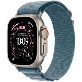 Apple Watch Ultra 3 GPS + Cellular 49mm Caja Titanio Natural Correa Loop Alpine Azul Claro Grande