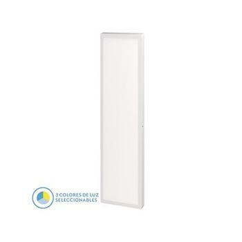 Panel Llano 72w 3000k-4000k-6500k 3,8x30x120 Cm Blanco 7200lm