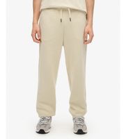 superdry para hombre m7011421a pantalon jogger blank oversized beige l casual algodon