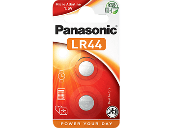 Pilas de botón - Panasonic LR 44 / 2 BP