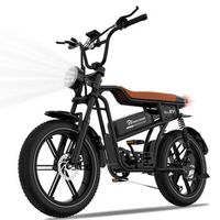 bicicleta electrica montana fatbike 2040 double suspension 48v156ah nfc evercross tech ek30 negro