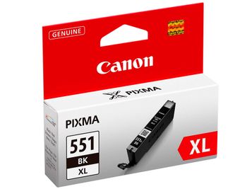 Canon CLI-551 BK XL - Cartucho de tinta original 6443B001, negro