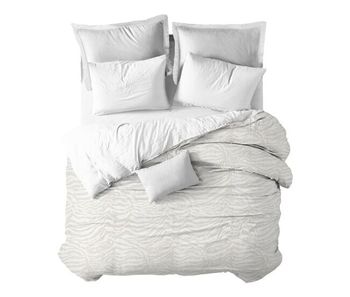 Funda nórdica zebra zebra - beige - cama90 (160x270)