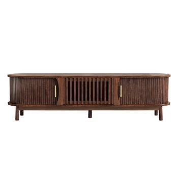 Mueble De Tv Mdf Urban Meuble 165x39,5x46 Cm - Marrón