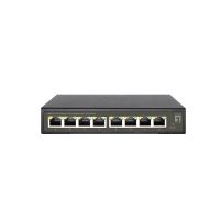 switch levelone ges-2108 8 puertos gigabit l2 gestion web vlan sin ventilador