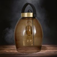 lampara colgante lantern fume