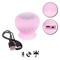 altavoces dam electronics portatil con ventosa usb manos libres para ducha