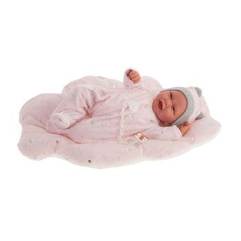 Muñeca Recien Nacida Carla Nubes 40 Cm (cuerpo Blando)