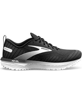 de BROOKS ZAPATILLA REVEL 6 NEGRA BLANCO NEGRO