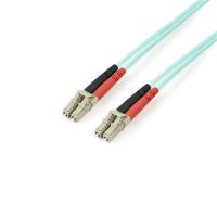 startech cable aqua fibra duplex multi lc 100gb 50125 3m