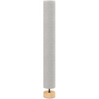 lampara de pie 15x15x120 cm gris