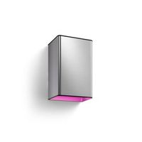 lampara de pared philips hue white  color ambiance resonate plateada 1200 lm
